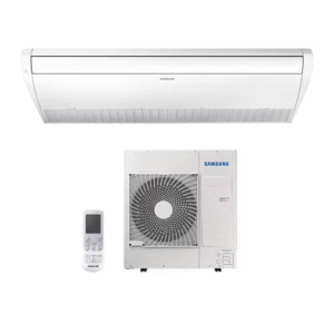 Piso techo de 36.000 btu marca Samsung refrigerante R32