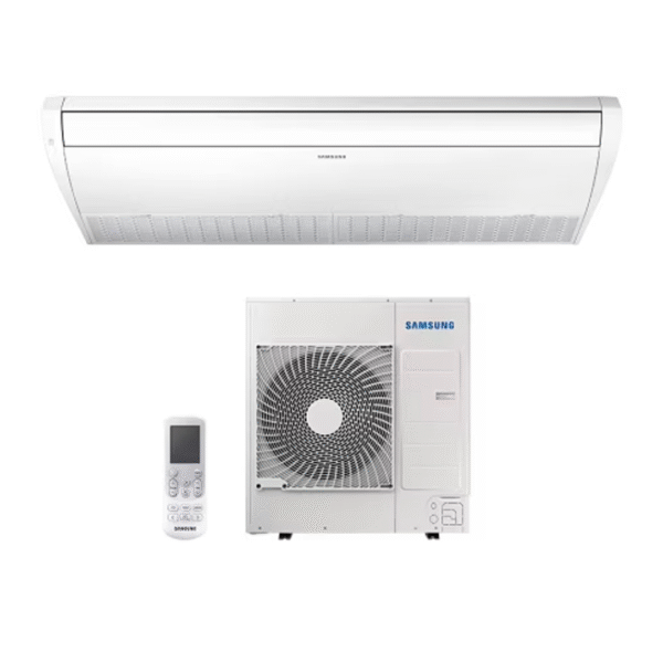 Piso techo de 36.000 btu marca Samsung refrigerante R32