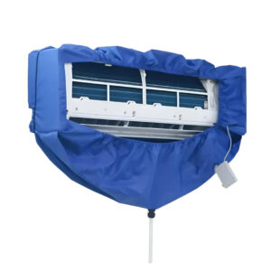 Funda para lavar aire acondicionado split impermeable azul