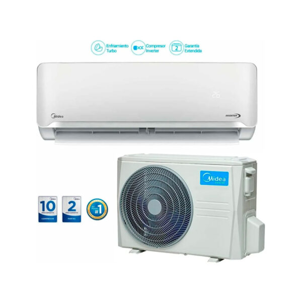 Aire Acondicionado Midea 36000btu 220v Inverter Xtreme Blanco - Imagen 4
